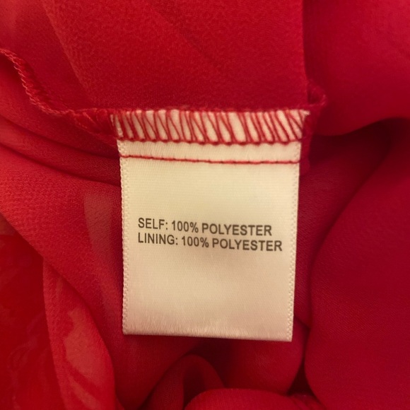 Rose & Olive tank top with bright pattern, paisley, layered - Picture 5 of 6